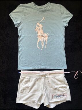Ralph Lauren Polo Sweat Shorts and Tee